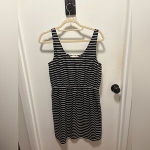 LOFT Monochrome Striped Top